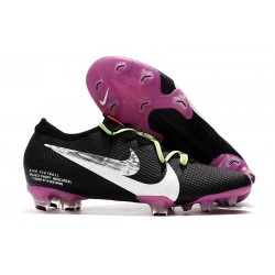 Nike Chaussures Mercurial Vapor XIII 360 Elite FG Noir Violet Blanc