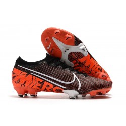 Nike Chaussures Mercurial Vapor XIII 360 Elite FG Edition Limitée Noir Blanc Cramoisi