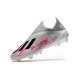 Chaussure adidas X 19+ FG - Argent Noir Rose