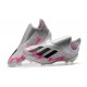 Chaussure adidas X 19+ FG - Argent Noir Rose