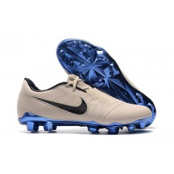 Nike Crampons Homme Phantom VNM Elite FG Sable du désert /Violet
