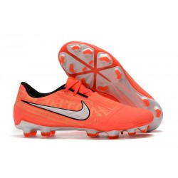 Nike Crampons Homme Phantom VNM Elite FG Mangue claire/Blanc