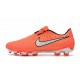 Nike Crampons Homme Phantom VNM Elite FG Mangue claire/Blanc