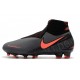 Nike Phantom VSN Elite DF FG Gris foncé /Mangue claire/Noir