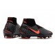 Nike Phantom VSN Elite DF FG Gris foncé /Mangue claire/Noir