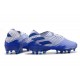 adidas Nemeziz 19.1 FG Chaussures - Blanc Bleu