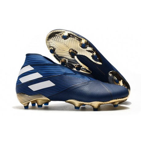 Chaussure Nouvelle adidas Nemeziz 19+ FG Bleu Orange