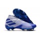 Chaussure Nouvelle adidas Nemeziz 19+ FG Blanc Bleu