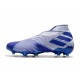 Chaussure Nouvelle adidas Nemeziz 19+ FG Blanc Bleu