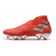 Chaussure Nouvelle adidas Nemeziz 19+ FG Rouge Argent