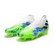 Chaussure Nouvelle adidas Nemeziz 19+ FG Blanc Vert Noir