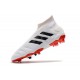 adidas Predator Mania 19+FG ADV Blanc Noir Rouge