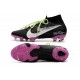 Chaussure Nike Mercurial Superfly VII Elite FG - Noir Violet Blanc