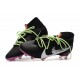 Chaussure Nike Mercurial Superfly VII Elite FG - Noir Violet Blanc