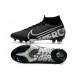 Chaussure Nike Mercurial Superfly VII Elite FG -Noir Gris Métallique