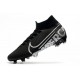 Chaussure Nike Mercurial Superfly VII Elite FG -Noir Gris Métallique