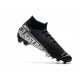 Chaussure Nike Mercurial Superfly VII Elite FG -Noir Gris Métallique