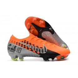 Nike Chaussures Mercurial Vapor XIII 360 Elite FG Orange Gris Noir