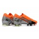 Nike Chaussures Mercurial Vapor XIII 360 Elite FG Orange Gris Noir