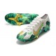 Mbappe Nike Chaussures Mercurial Vapor XIII 360 Elite FG Gris Or Vert