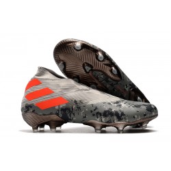 Chaussure Nouvelle adidas Nemeziz 19+ FG Gris Orange Blanc