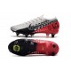 Nike Mercurial Vapor 13 Elite SG-PRO AC Neymar Platine Noir Rouge