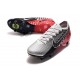 Nike Mercurial Vapor 13 Elite SG-PRO AC Neymar Platine Noir Rouge