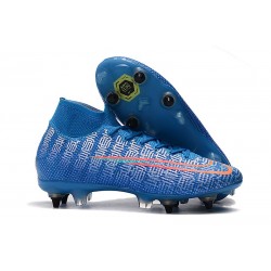 Nike Mercurial Superfly 7 Elite SG-PRO AC Bleu Rouge