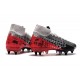 Nike Mercurial Superfly 7 Elite SG-PRO AC Neymar Platine Noir Rouge