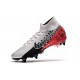 Nike Mercurial Superfly 7 Elite SG-PRO AC Neymar Platine Noir Rouge