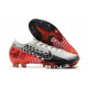 Nike Mercurial Vapor 13 Elite AG-Pro Neymar Platine Noir Rouge