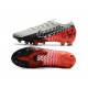 Nike Mercurial Vapor 13 Elite AG-Pro Neymar Platine Noir Rouge