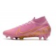 Chaussure Nike Mercurial Superfly VII Elite FG - Rose Or