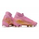 Chaussure Nike Mercurial Superfly VII Elite FG - Rose Or