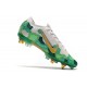 Nike Mercurial Vapor 13 Elite SG-PRO AC Mbappe Gris Vert Or