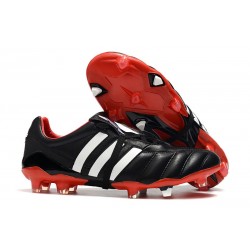 Adidas Predator Mania FG Chaussure de Football Noir Rouge Blanc