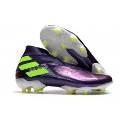adidas Nemeziz 19+ FG Crampons de Football Viola Jaune