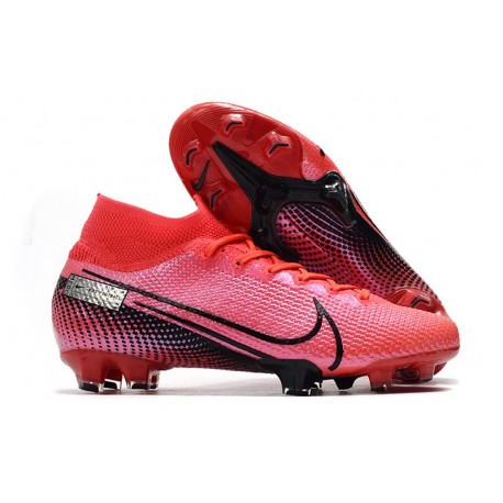 Chaussure Nike Mercurial Superfly VII Elite FG - Cramoisi Noir