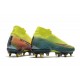 Nike Mercurial Superfly 7 Elite SG-PRO AC Citron Noir Vert