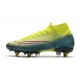 Nike Mercurial Superfly 7 Elite SG-PRO AC Citron Noir Vert