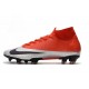 Chaussure Nike Mercurial Superfly VII Elite FG -Future DNA Rouge Argent