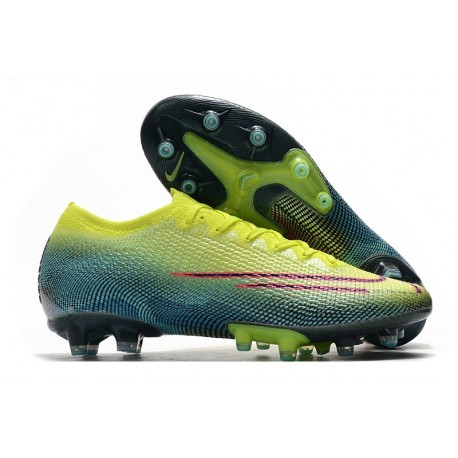 Nike Mercurial Vapor 13 Elite AG-Pro Citron Noir Vert