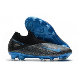 Nike Phantom Vision 2 Elite Dynamic Fit FG Noir Bleu Laser Anthracite