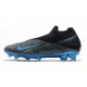 Nike Phantom Vision 2 Elite Dynamic Fit FG Noir Bleu Laser Anthracite