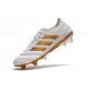 Neuf - Chaussures de Football Adidas Copa 19.1 FG Blanc Or