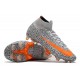 Nike Mercurial Superfly 7 CR7 Elite Dynamic Fit FG -Blanc Noir Orange