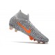 Nike Mercurial Superfly 7 CR7 Elite Dynamic Fit FG -Blanc Noir Orange