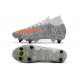 Nike Mercurial Superfly VII Elite SG-PRO CR7 Safari-Blanc Orange Noir
