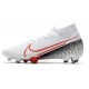 Nike Mercurial Superfly 7 Elite Dynamic Fit FG -Blanc Cramoisi Noir