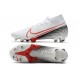 Nike Mercurial Superfly 7 Elite Dynamic Fit FG -Blanc Cramoisi Noir